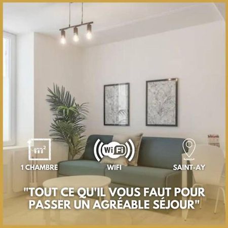 Charme De Loire A St Ay *T2* Apartment Saint-Ay Bagian luar foto